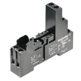 Weidmuller Relay socket, screw, 2 CO, 250VAC, 8A